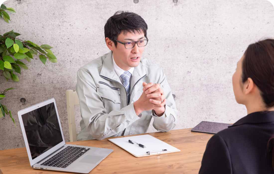気軽に相談できる親しみやすさ